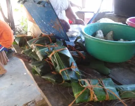 Este es el tamal oaxaqueño.